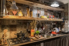 Cucina a vista - Particolari